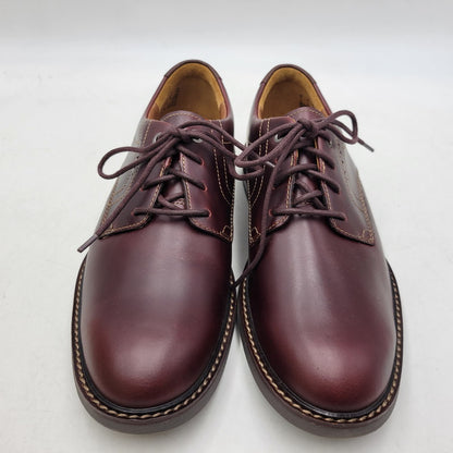 【中古美品】【メンズ】 Clarks クラークス UNELOTT PLAIN アンエロットプレイン シューズ 靴 164-260924-as-16-izu サイズ：UK7 カラー：バーガンディー 万代Net店