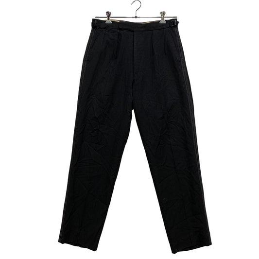 【現状渡し品】【メンズ】 VINTAGE ビンテージ BUTTON SLACKS ボタン スラックス ボトムス 157-261006-sm-11-izu サイズ：不明 カラー：ブラック 万代Net店