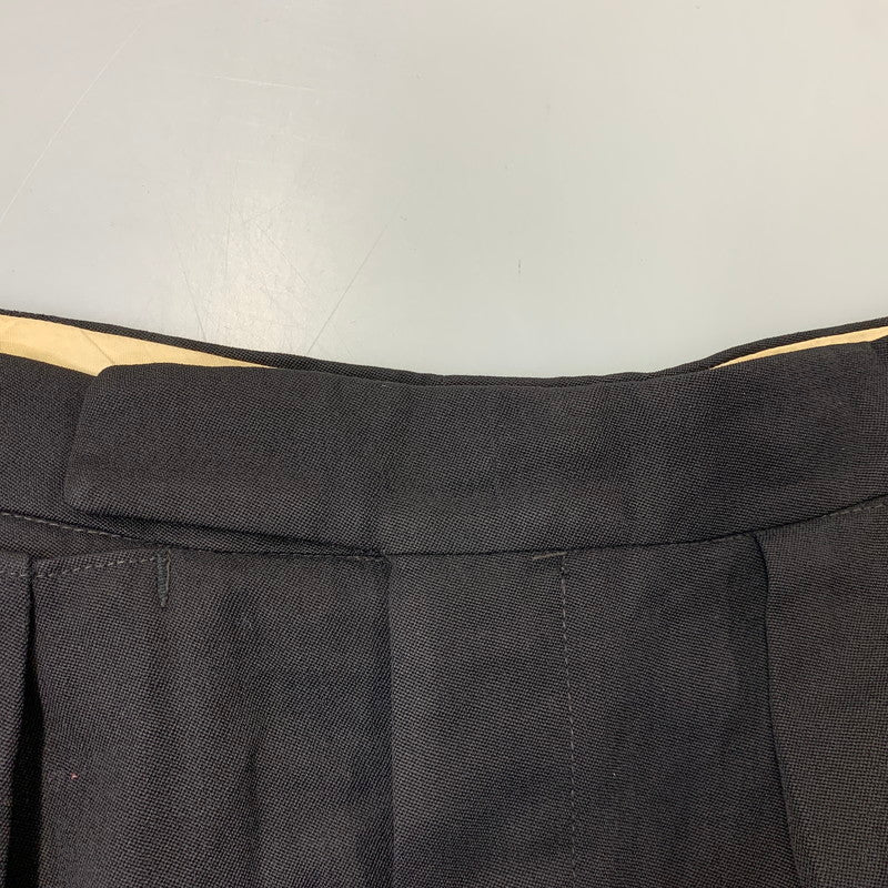 【現状渡し品】【メンズ】 VINTAGE ビンテージ BUTTON SLACKS ボタン スラックス ボトムス 157-261006-sm-11-izu サイズ：不明 カラー：ブラック 万代Net店