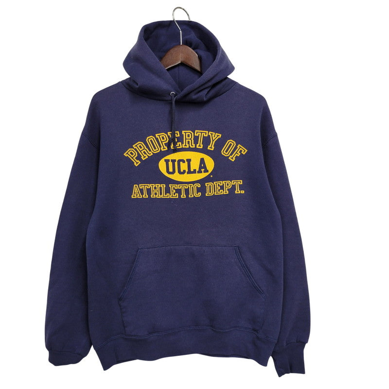 【中古品】【メンズ】 WOLF UCLA PRINT HOODIE プリント フーディー パーカー 146-260923-as-08-izu サイズ：M カラー：ネイビー 万代Net店