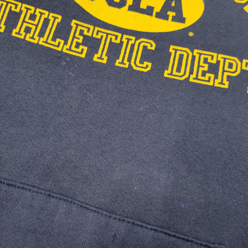【中古品】【メンズ】 WOLF UCLA PRINT HOODIE プリント フーディー パーカー 146-260923-as-08-izu サイズ：M カラー：ネイビー 万代Net店