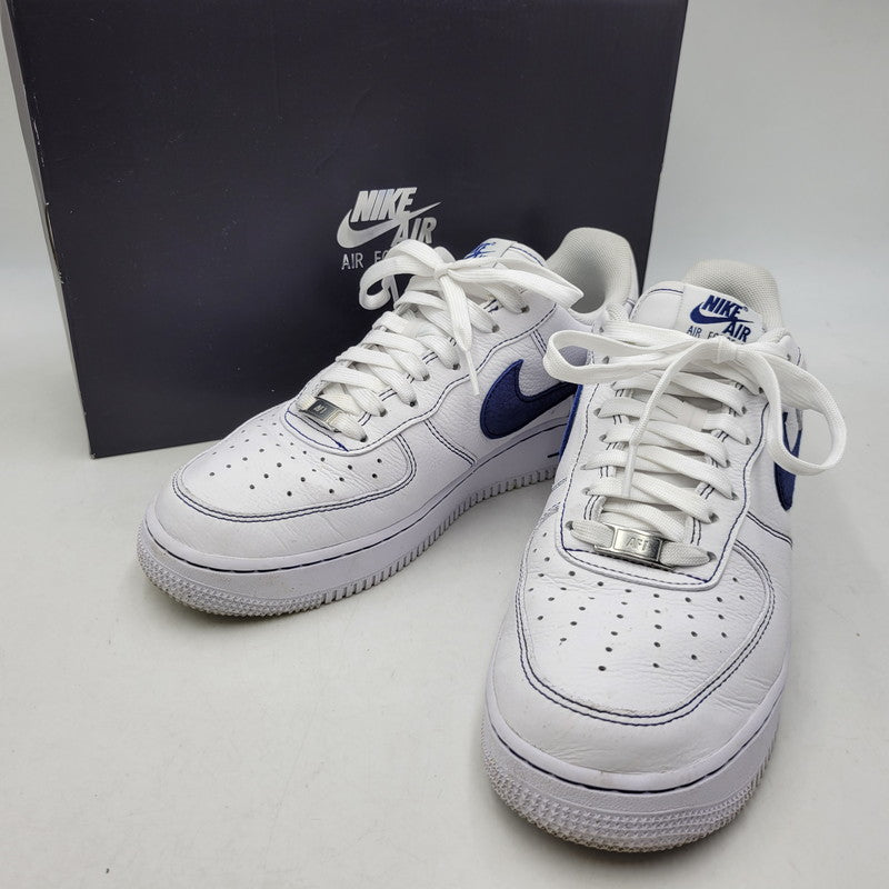 【中古品】【メンズ】 NIKE ナイキ AIR FORCE 1 '07 LV8 HQ2037-100 エア フォース 1 '07 LV8 スニーカー 靴 160-260924-as-10-izu サイズ：27cm カラー：WHITE/DEEP ROYAL BLUE 万代Net店
