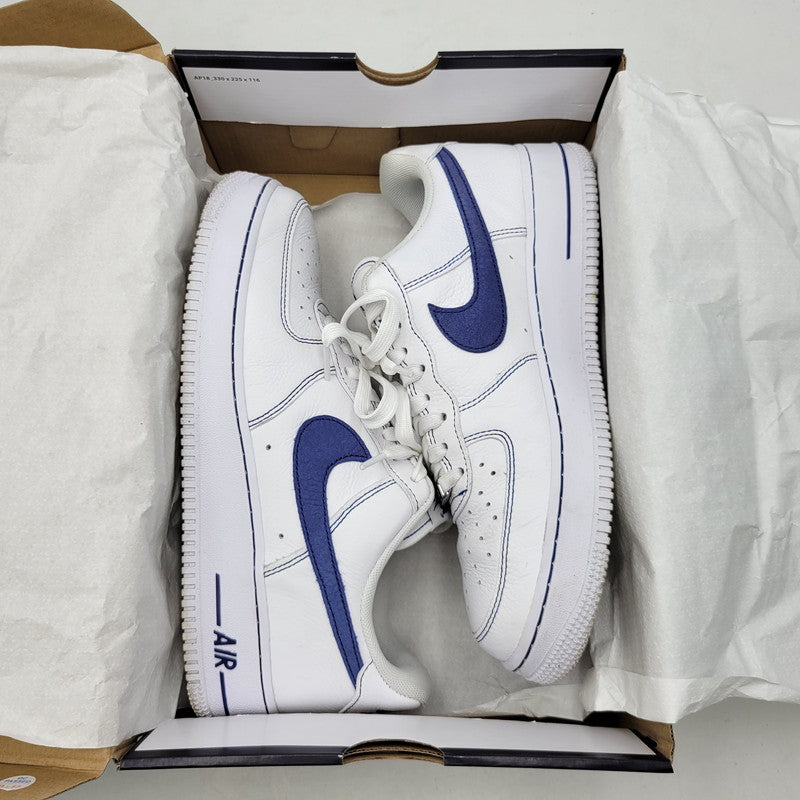【中古品】【メンズ】 NIKE ナイキ AIR FORCE 1 '07 LV8 HQ2037-100 エア フォース 1 '07 LV8 スニーカー 靴 160-260924-as-10-izu サイズ：27cm カラー：WHITE/DEEP ROYAL BLUE 万代Net店