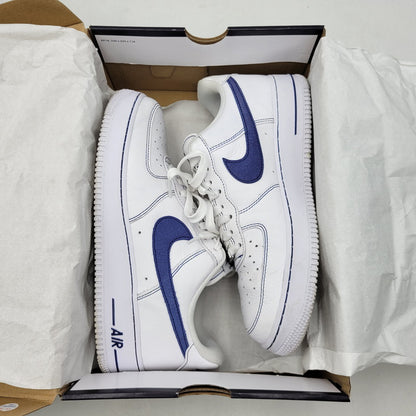 【中古品】【メンズ】 NIKE ナイキ AIR FORCE 1 '07 LV8 HQ2037-100 エア フォース 1 '07 LV8 スニーカー 靴 160-260924-as-10-izu サイズ：27cm カラー：WHITE/DEEP ROYAL BLUE 万代Net店