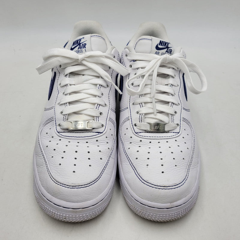 【中古品】【メンズ】 NIKE ナイキ AIR FORCE 1 '07 LV8 HQ2037-100 エア フォース 1 '07 LV8 スニーカー 靴 160-260924-as-10-izu サイズ：27cm カラー：WHITE/DEEP ROYAL BLUE 万代Net店