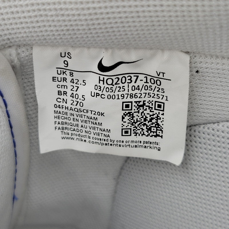 【中古品】【メンズ】 NIKE ナイキ AIR FORCE 1 '07 LV8 HQ2037-100 エア フォース 1 '07 LV8 スニーカー 靴 160-260924-as-10-izu サイズ：27cm カラー：WHITE/DEEP ROYAL BLUE 万代Net店