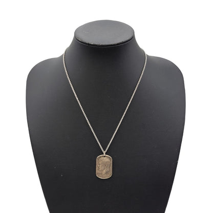 【中古品】【メンズ/レディース】 USED ユーズド ケネディ ハーフダラー 1964 ネックレス ペンダント アクセサリー 192-260928-ay-06-izu カラー：シルバー 万代Net店