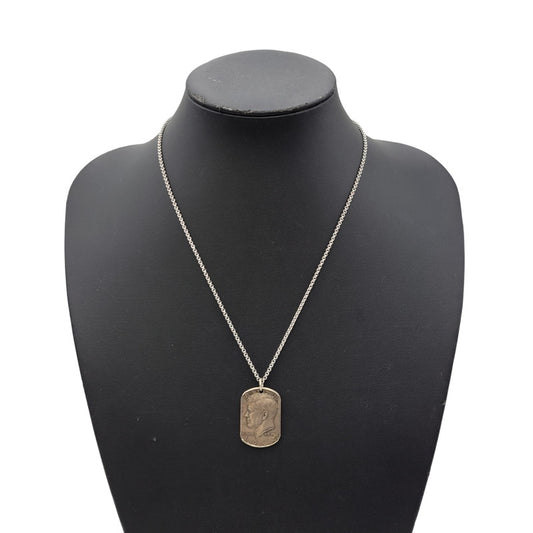 【中古品】【メンズ/レディース】 USED ユーズド ケネディ ハーフダラー 1964 ネックレス ペンダント アクセサリー 192-260928-ay-06-izu カラー：シルバー 万代Net店