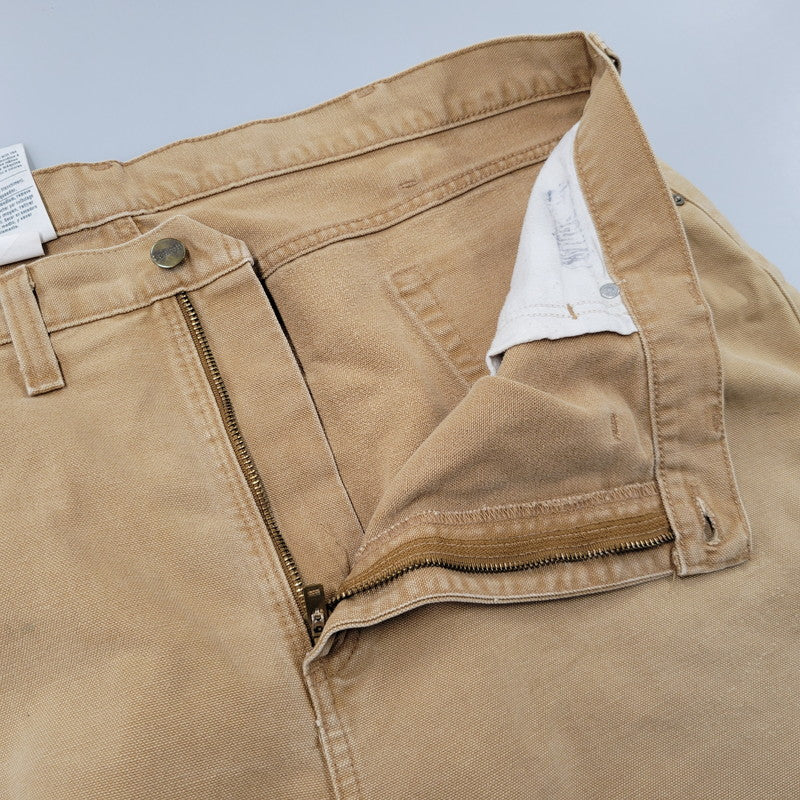 【中古品】【メンズ】 Carhartt カーハート DUCK WORK PANTS 100096-211 ダック ワークパンツ メキシコ製 157-260923-as-11-izu サイズ：44×32 カラー：ブラウン系 万代Net店