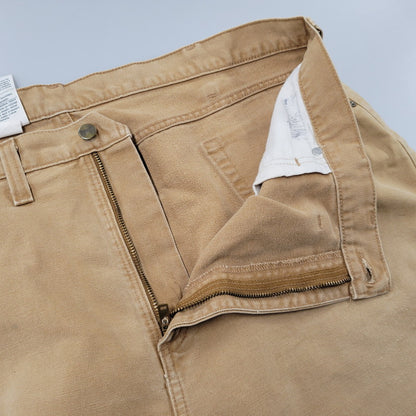 【中古品】【メンズ】 Carhartt カーハート DUCK WORK PANTS 100096-211 ダック ワークパンツ メキシコ製 157-260923-as-11-izu サイズ：44×32 カラー：ブラウン系 万代Net店