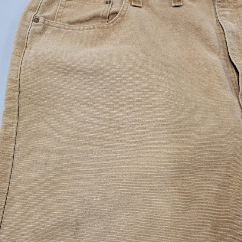 【中古品】【メンズ】 Carhartt カーハート DUCK WORK PANTS 100096-211 ダック ワークパンツ メキシコ製 157-260923-as-11-izu サイズ：44×32 カラー：ブラウン系 万代Net店