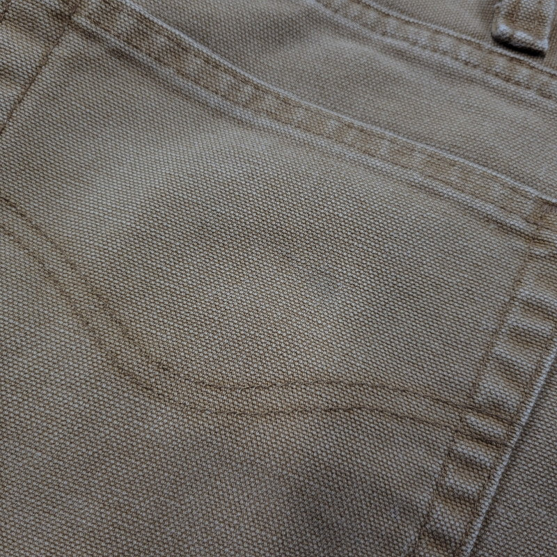 【中古品】【メンズ】 Carhartt カーハート DUCK WORK PANTS 100096-211 ダック ワークパンツ メキシコ製 157-260923-as-11-izu サイズ：44×32 カラー：ブラウン系 万代Net店