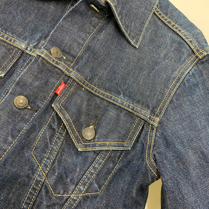 【中古品】【メンズ】 LEVI'S リーバイス 71557-02 DENIM JACKET デニム ジャケット アウター 146-260924-kh-01-izu サイズ：34 カラー：インディゴ 万代Net店