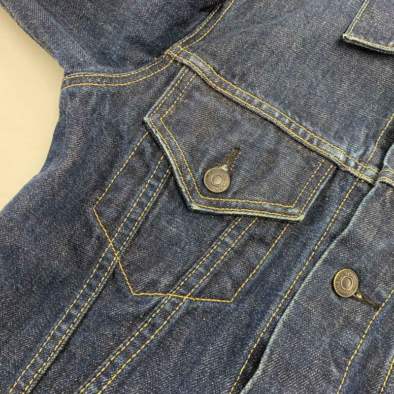 【中古品】【メンズ】 LEVI'S リーバイス 71557-02 DENIM JACKET デニム ジャケット アウター 146-260924-kh-01-izu サイズ：34 カラー：インディゴ 万代Net店