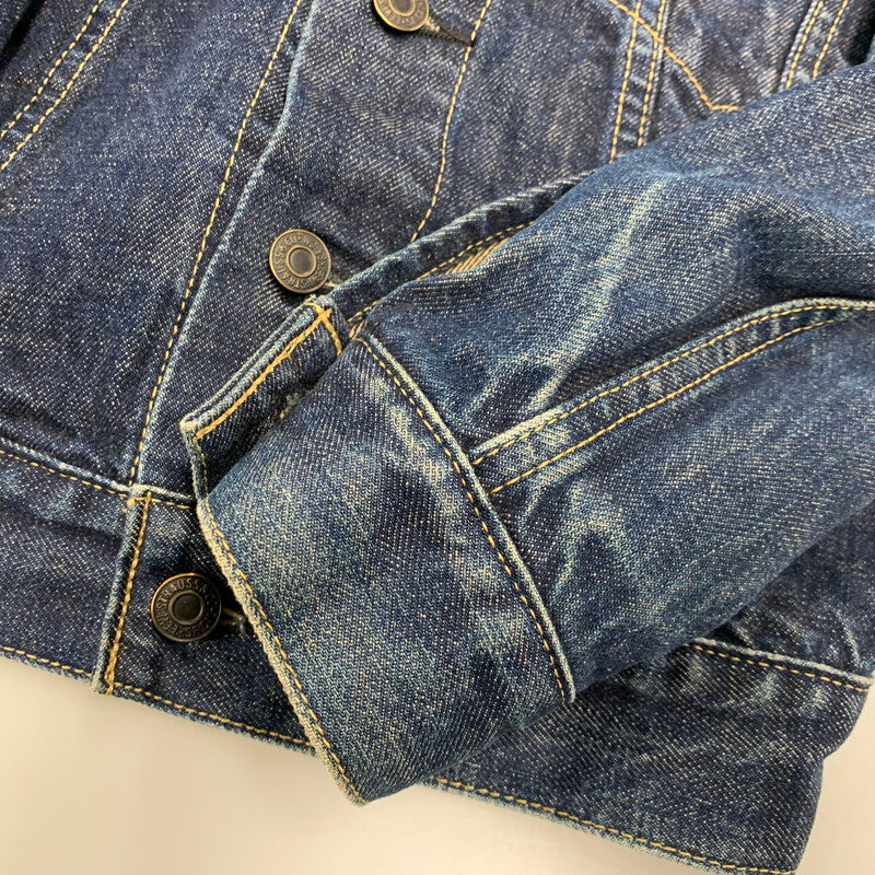 【中古品】【メンズ】 LEVI'S リーバイス 71557-02 DENIM JACKET デニム ジャケット アウター 146-260924-kh-01-izu サイズ：34 カラー：インディゴ 万代Net店