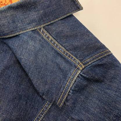 【中古品】【メンズ】 LEVI'S リーバイス 71557-02 DENIM JACKET デニム ジャケット アウター 146-260924-kh-01-izu サイズ：34 カラー：インディゴ 万代Net店