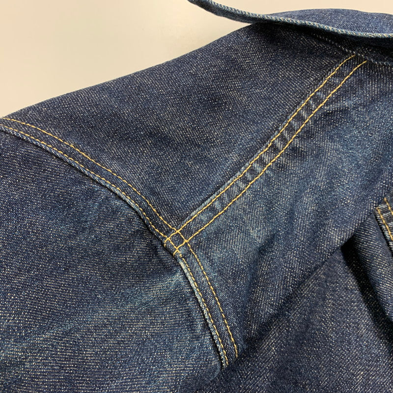 【中古品】【メンズ】 LEVI'S リーバイス 71557-02 DENIM JACKET デニム ジャケット アウター 146-260924-kh-01-izu サイズ：34 カラー：インディゴ 万代Net店