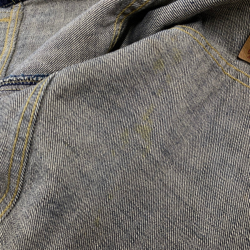 【中古品】【メンズ】 LEVI'S リーバイス 71557-02 DENIM JACKET デニム ジャケット アウター 146-260924-kh-01-izu サイズ：34 カラー：インディゴ 万代Net店