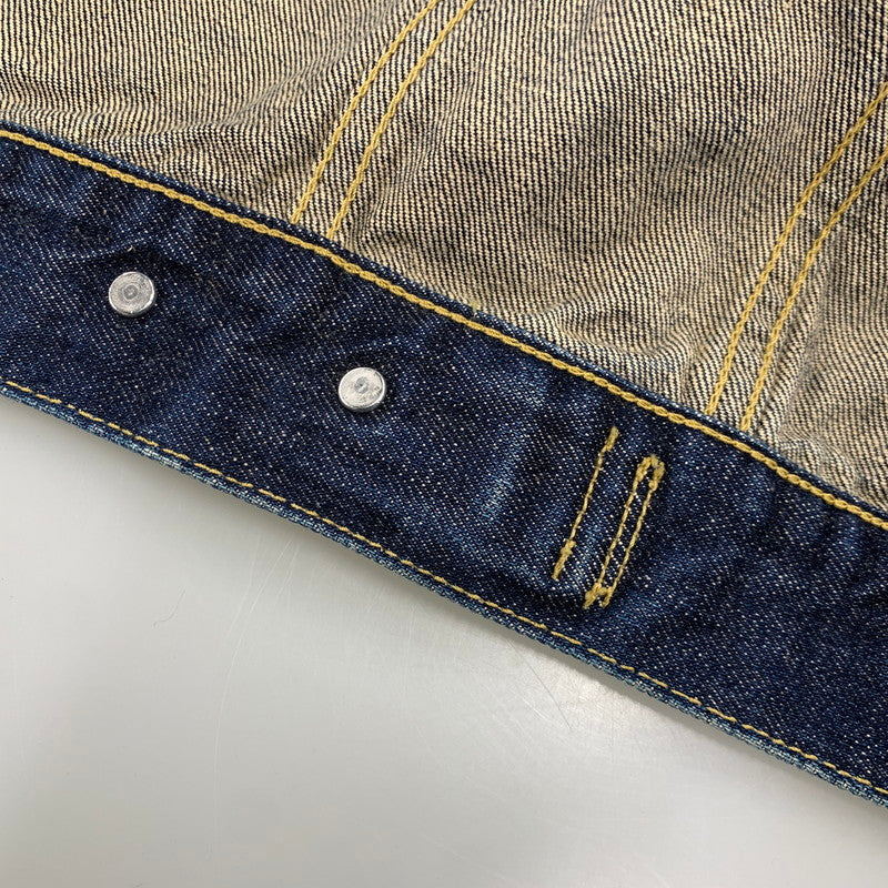 【中古品】【メンズ】 LEVI'S リーバイス 71557-02 DENIM JACKET デニム ジャケット アウター 146-260924-kh-01-izu サイズ：34 カラー：インディゴ 万代Net店