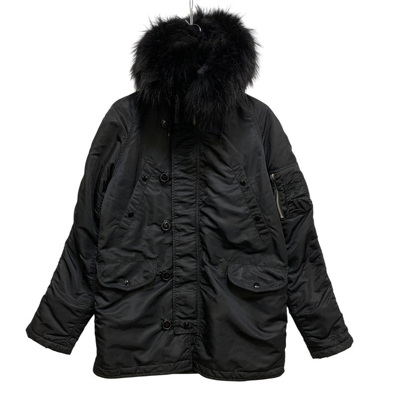 【中古品】【メンズ】 ALPHA アルファ 20094-901 N-3B TIGHT JACKET タイト ジャケット アウター 145-261013-kh-15-izu サイズ：S カラー：ブラック 万代Net店