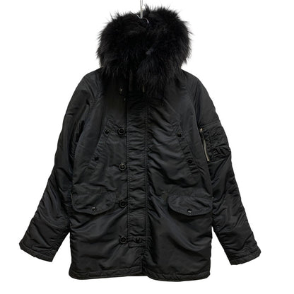 【中古品】【メンズ】 ALPHA アルファ 20094-901 N-3B TIGHT JACKET タイト ジャケット アウター 145-261013-kh-15-izu サイズ：S カラー：ブラック 万代Net店