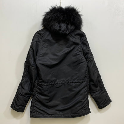 【中古品】【メンズ】 ALPHA アルファ 20094-901 N-3B TIGHT JACKET タイト ジャケット アウター 145-261013-kh-15-izu サイズ：S カラー：ブラック 万代Net店