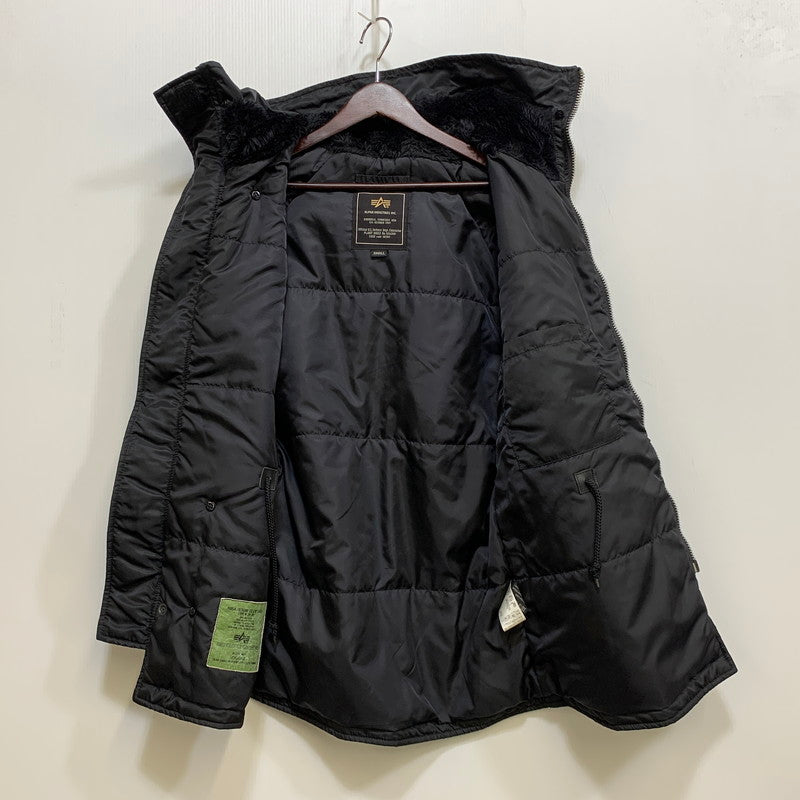 【中古品】【メンズ】 ALPHA アルファ 20094-901 N-3B TIGHT JACKET タイト ジャケット アウター 145-261013-kh-15-izu サイズ：S カラー：ブラック 万代Net店
