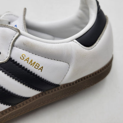 【中古品】【メンズ/レディース】 adidas アディダス SAMBA OG B75806 サンバ OG スニーカー シューズ 靴 161-260928-ay-03-izu サイズ：25.5cm カラー：CLOUD WHITE/CORE BLACK/CLEAR GRANITE 万代Net店