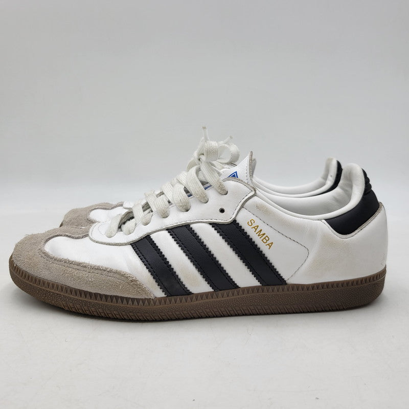 【中古品】【メンズ/レディース】 adidas アディダス SAMBA OG B75806 サンバ OG スニーカー シューズ 靴 161-260928-ay-03-izu サイズ：25.5cm カラー：CLOUD WHITE/CORE BLACK/CLEAR GRANITE 万代Net店