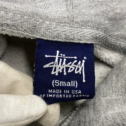 【中古品】【メンズ】 OLD STUSSY オールド ステューシー USA製 SUPER STUSSY HOODIE スーパー ステューシー フーディー パーカー トップス 142-260922-kh-06-izu サイズ：S カラー：グレー 万代Net店