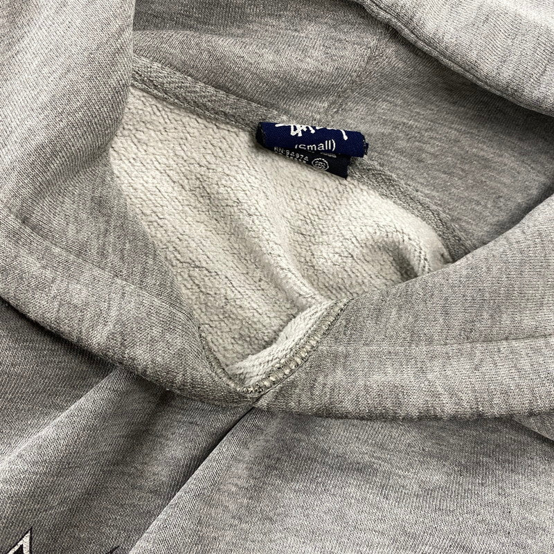 【中古品】【メンズ】 OLD STUSSY オールド ステューシー USA製 SUPER STUSSY HOODIE スーパー ステューシー フーディー パーカー トップス 142-260922-kh-06-izu サイズ：S カラー：グレー 万代Net店