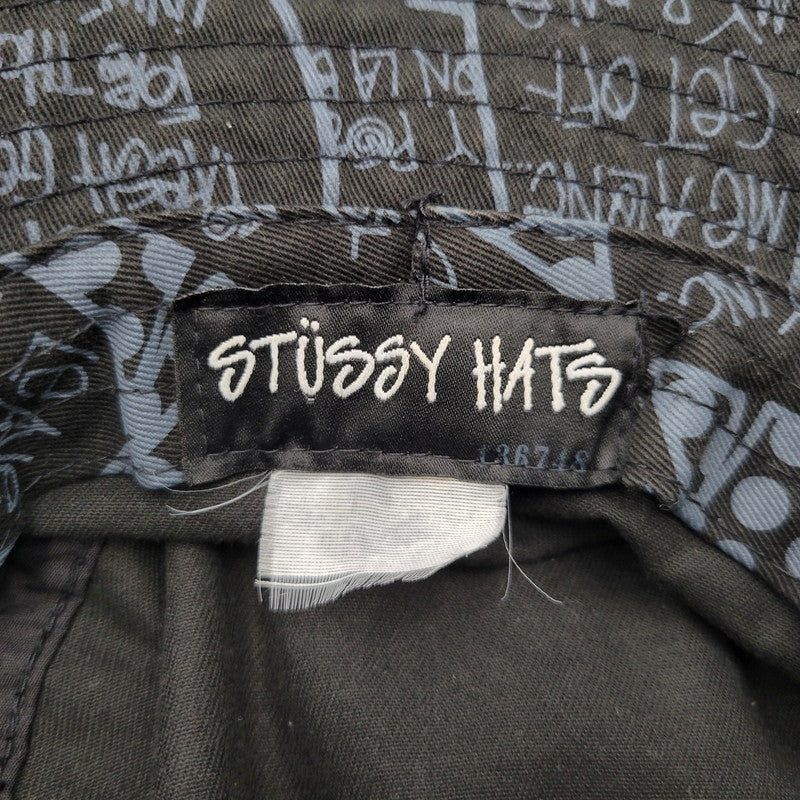 【現状渡し品】【メンズ/レディース】 STUSSY HATS ステューシー POP BUBBLE HAT ポップバブル ハット 帽子 185-260927-as-13-izu カラー：ブラック系 万代Net店