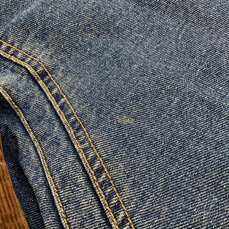 【中古品】【メンズ】 WRANGLER HERO ラングラー ヒーロー BOA LINER DENIM VEST ボア ライナー デニム ベスト ジャケット 146-260924-kh-03-izu サイズ：L カラー：インディゴ 万代Net店