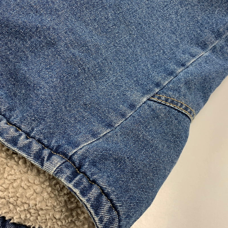 【中古品】【メンズ】 WRANGLER HERO ラングラー ヒーロー BOA LINER DENIM VEST ボア ライナー デニム ベスト ジャケット 146-260924-kh-03-izu サイズ：L カラー：インディゴ 万代Net店