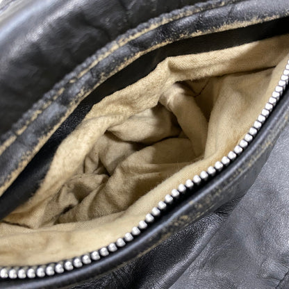 【現状渡し品】【メンズ】 SCHOTT ショット STAND-COLLAR SINGLE RIDER JACKET スタンドカラー シングル ライダース ジャケット アウター 145-260922-kh-04-izu サイズ：38 カラー：ブラック 万代Net店