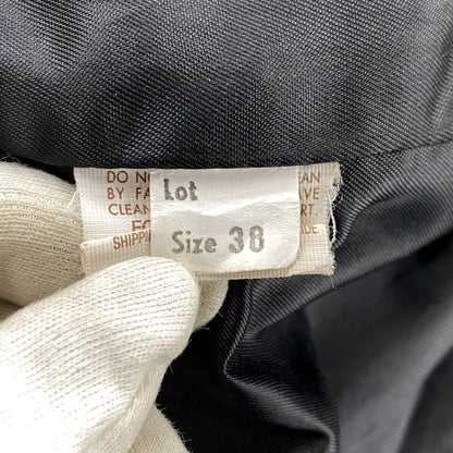 【現状渡し品】【メンズ】 SCHOTT ショット STAND-COLLAR SINGLE RIDER JACKET スタンドカラー シングル ライダース ジャケット アウター 145-260922-kh-04-izu サイズ：38 カラー：ブラック 万代Net店
