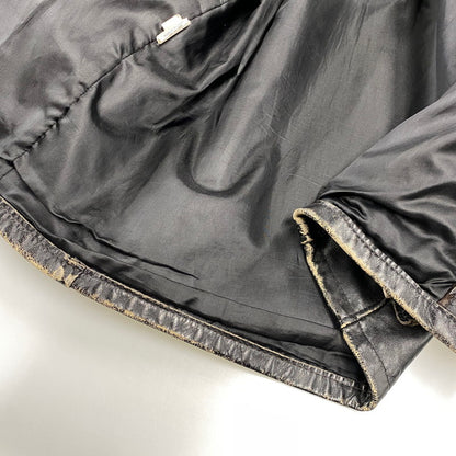 【現状渡し品】【メンズ】 SCHOTT ショット STAND-COLLAR SINGLE RIDER JACKET スタンドカラー シングル ライダース ジャケット アウター 145-260922-kh-04-izu サイズ：38 カラー：ブラック 万代Net店