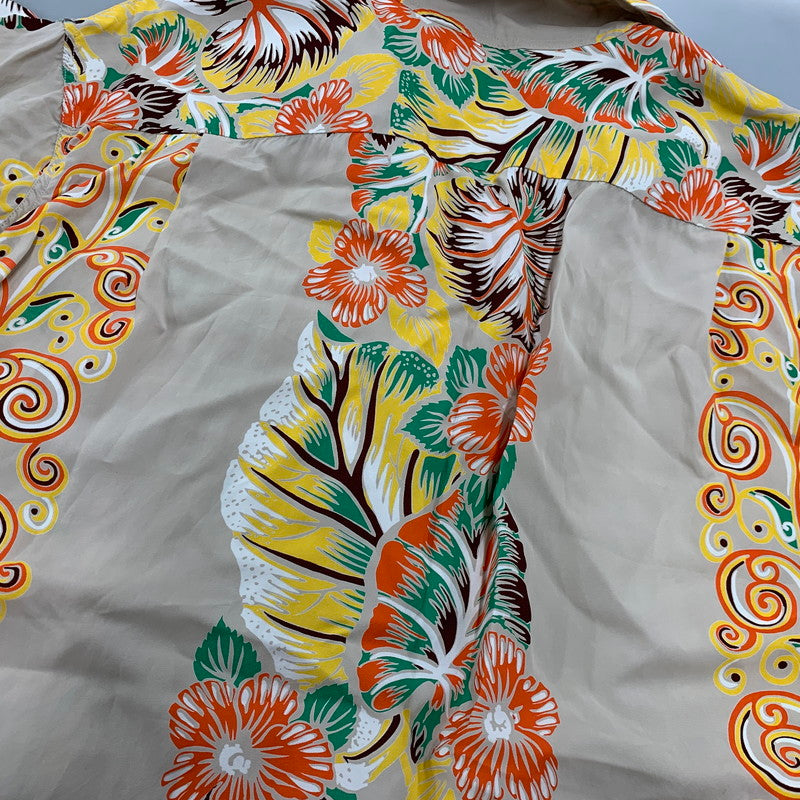 【中古品】【メンズ】 SUNSURF サンサーフ × BEAMS ビームス HIBISCUS ALOHA SHIRT ハイビスカス アロハ シャツ トップス 145-260924-kh-05-izu サイズ：L カラー：マルチ 万代Net店