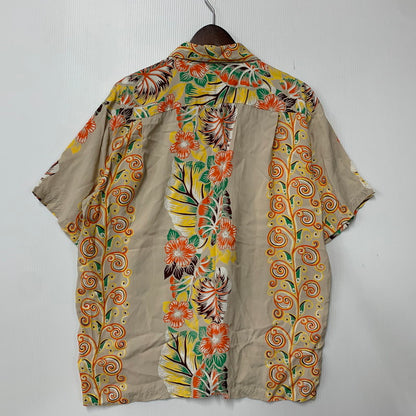 【中古品】【メンズ】 SUNSURF サンサーフ × BEAMS ビームス HIBISCUS ALOHA SHIRT ハイビスカス アロハ シャツ トップス 145-260924-kh-05-izu サイズ：L カラー：マルチ 万代Net店