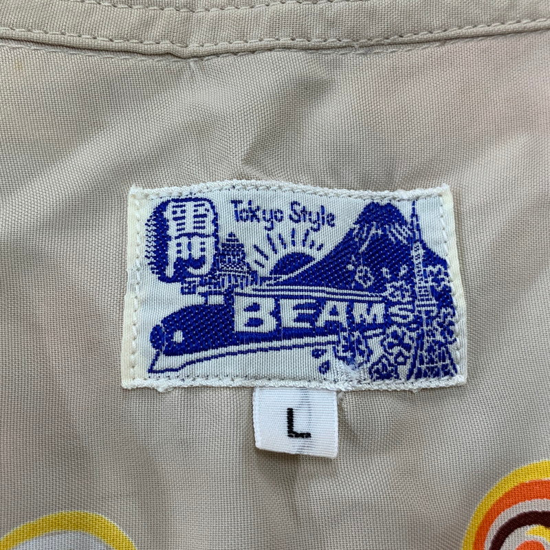 【中古品】【メンズ】 SUNSURF サンサーフ × BEAMS ビームス HIBISCUS ALOHA SHIRT ハイビスカス アロハ シャツ トップス 145-260924-kh-05-izu サイズ：L カラー：マルチ 万代Net店