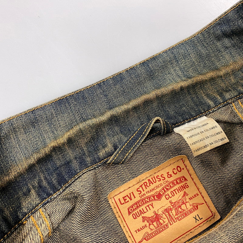 【中古品】【メンズ】 LEVI'S リーバイス 705890019 DENIM JACKET デニム ジャケット アウター 158-260925-yn-02-izu サイズ：XL カラー：インディゴ 万代Net店