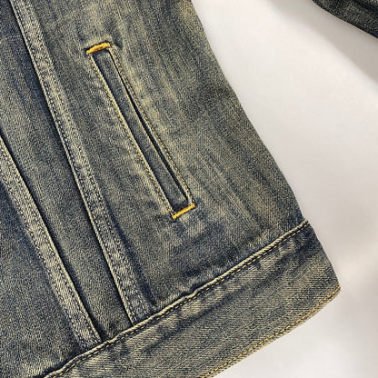 【中古品】【メンズ】 LEVI'S リーバイス 705890019 DENIM JACKET デニム ジャケット アウター 158-260925-yn-02-izu サイズ：XL カラー：インディゴ 万代Net店