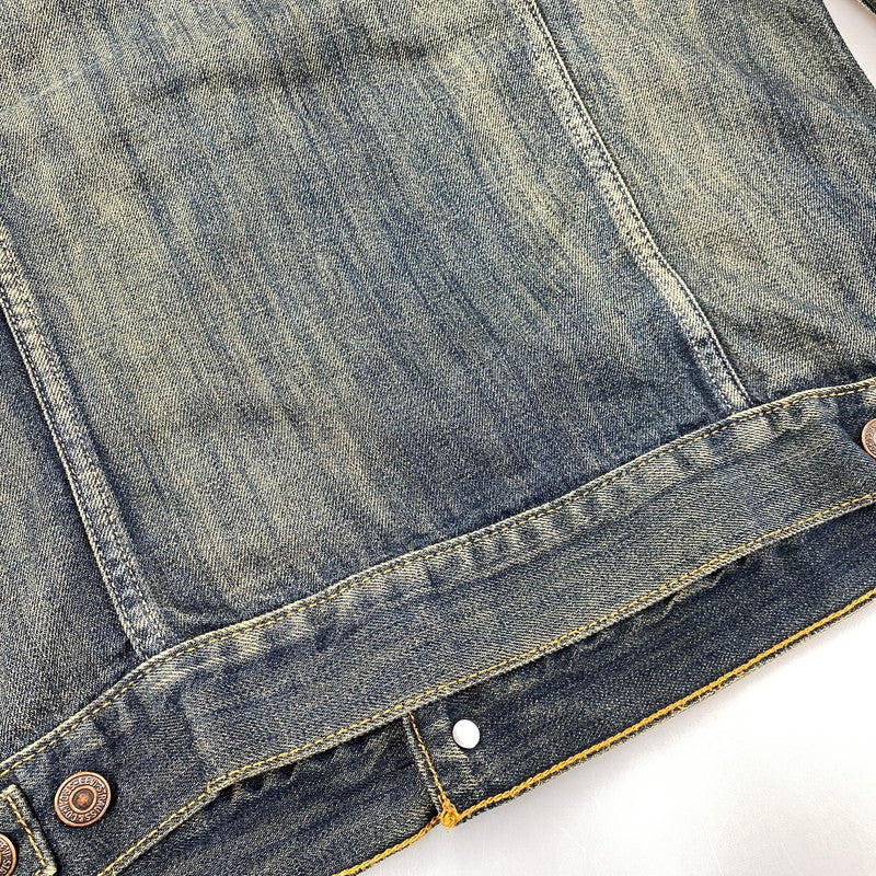 【中古品】【メンズ】 LEVI'S リーバイス 705890019 DENIM JACKET デニム ジャケット アウター 158-260925-yn-02-izu サイズ：XL カラー：インディゴ 万代Net店