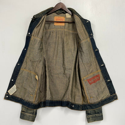 【中古品】【メンズ】 LEVI'S リーバイス 705890019 DENIM JACKET デニム ジャケット アウター 158-260925-yn-02-izu サイズ：XL カラー：インディゴ 万代Net店
