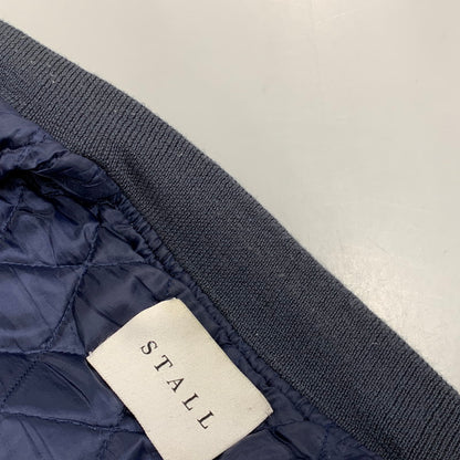 【中古品】【メンズ】 STALL ストール STADIUM JACKET スタジアム ジャケット アウター 140-260924-kh-04-izu サイズ：L カラー：ネイビー×ホワイト系 万代Net店