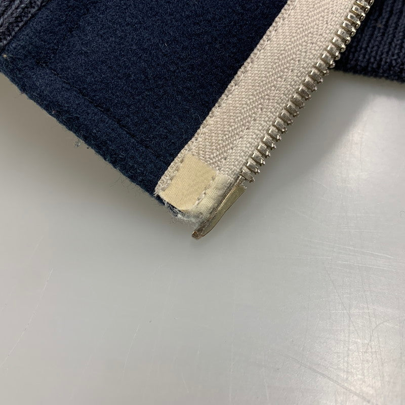 【中古品】【メンズ】 STALL ストール STADIUM JACKET スタジアム ジャケット アウター 140-260924-kh-04-izu サイズ：L カラー：ネイビー×ホワイト系 万代Net店