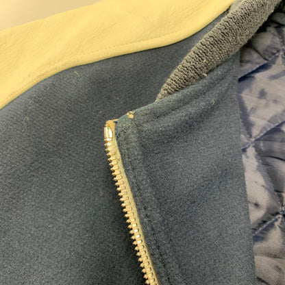 【中古品】【メンズ】 STALL ストール STADIUM JACKET スタジアム ジャケット アウター 140-260924-kh-04-izu サイズ：L カラー：ネイビー×ホワイト系 万代Net店