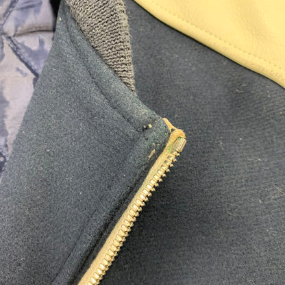 【中古品】【メンズ】 STALL ストール STADIUM JACKET スタジアム ジャケット アウター 140-260924-kh-04-izu サイズ：L カラー：ネイビー×ホワイト系 万代Net店