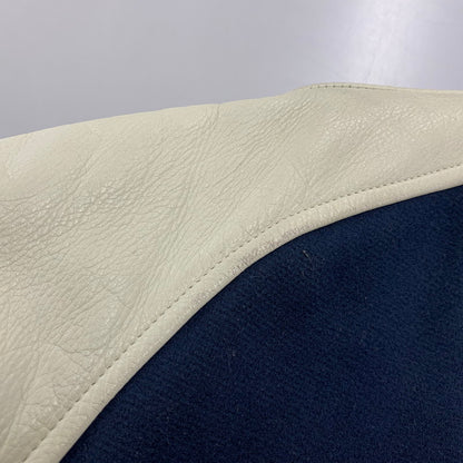 【中古品】【メンズ】 STALL ストール STADIUM JACKET スタジアム ジャケット アウター 140-260924-kh-04-izu サイズ：L カラー：ネイビー×ホワイト系 万代Net店