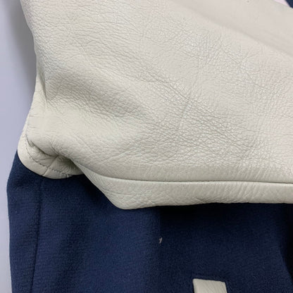 【中古品】【メンズ】 STALL ストール STADIUM JACKET スタジアム ジャケット アウター 140-260924-kh-04-izu サイズ：L カラー：ネイビー×ホワイト系 万代Net店